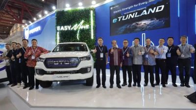 PT Indomobil Global Transportasi bersama Foton hadir dalam ajang GIICOMVEC 2026 di JIExpo Kemayoran,