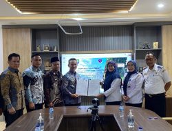 Wakil Bupati Kaur Abdul Hamid Tandatangani Hibah dan BAST Aset Tanah ke Dirjen Perhubungan Darat