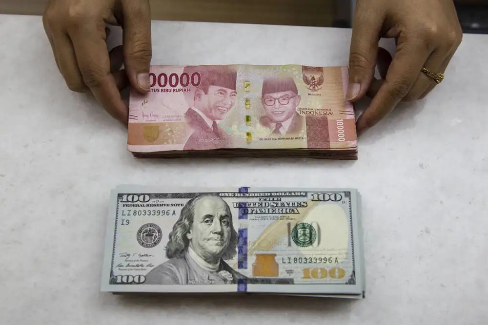 nilai tukar rupiah terhadap USD,