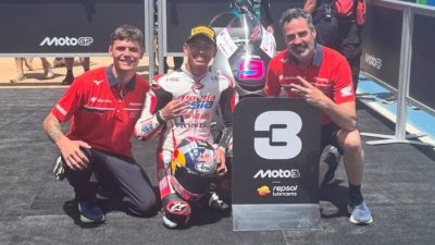 Memori Indah Veda Ega Pratama di Sirkuit Mugello Menuju 3 Besar Klasemen Moto3