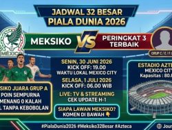 Ini Daftar 28 Tim Negara di Babak 32 Besar Piala Dunia 2026