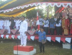 Upacara HUT ke-81 RI di Kecamatan Semidang Gumay Kaur Berlangsung Khidmat, Semangat Nasionalisme Menggema