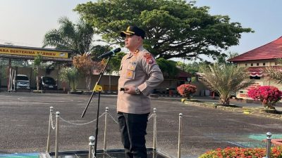 Apel Perdana, Kapolres Kaur AKBP Wiwin Syamsul Arifin Perkenalkan Commander Wish ‘GAGAH’