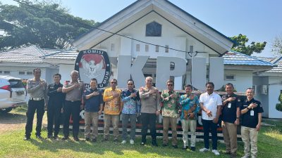 Kapolres Kaur Perkuat Sinergitas dengan Bawaslu dan KPU