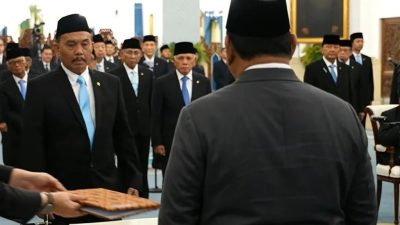 Presiden Prabowo Resmi Lantik Syahganda Nainggolan jadi Kepala Bakom RI